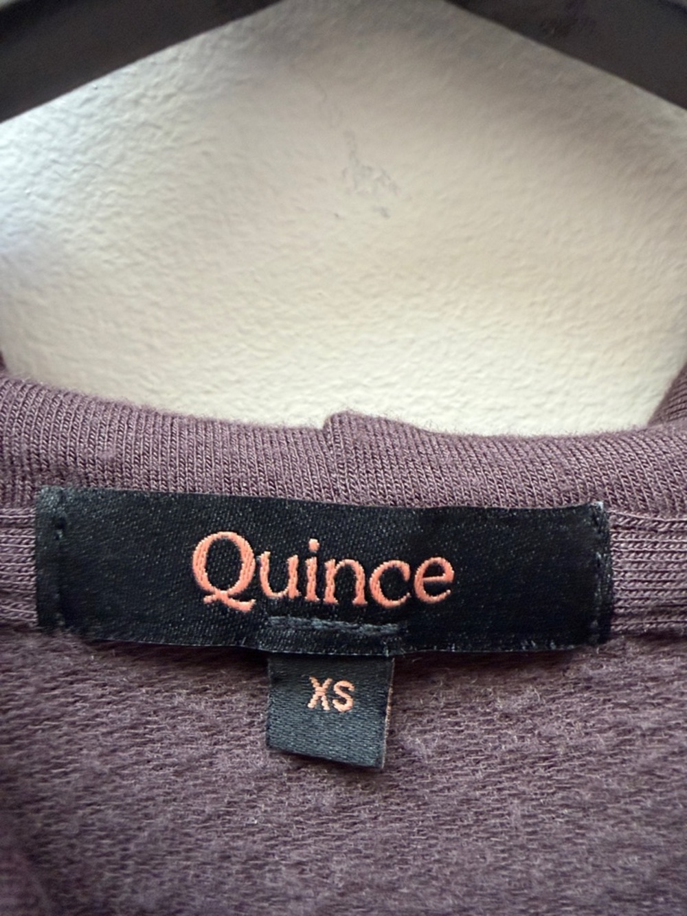 Quince Plum Supersoft hoodie - Picture 4 of 4
